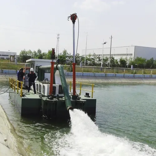 Como uma pequena draga pode transformar a manutenção eficiente de hidrovias e operações de mineração?