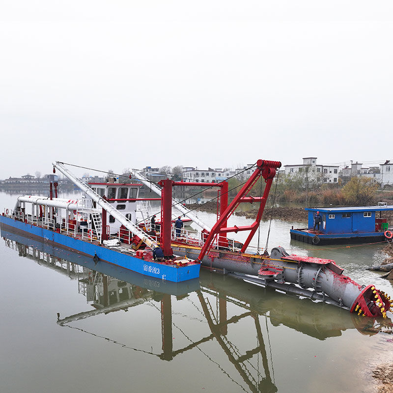 Como uma máquina draga de areia de rio melhora a eficiência nas operações de mineração de areia de rio?