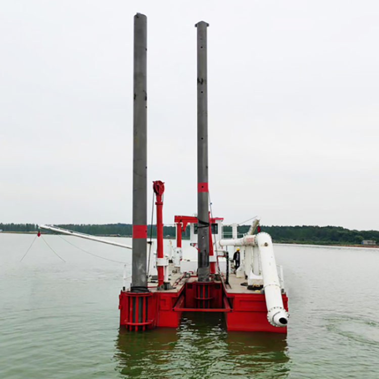 Máquina de dragagem de areia do rio Cutter River com motor a diesel Cummins