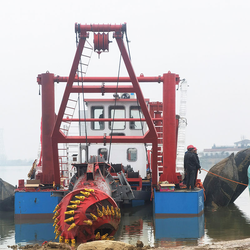 Máquina de dragagem de areia de draga de rio