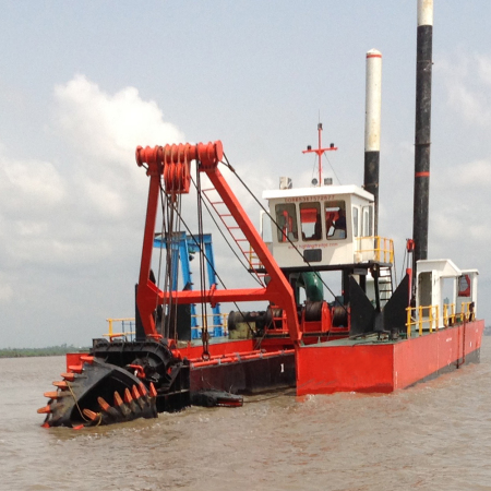 Equipamento de dragagem de areia de rio