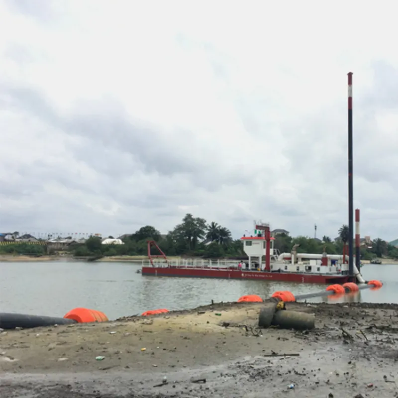 Rio areia dragging hidráulico cortador drago