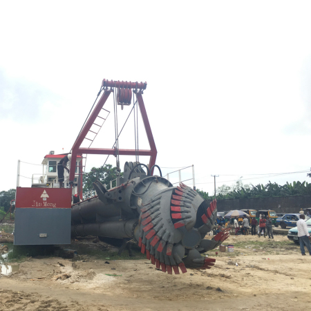 Máquina de cabeça de corte de draga de areia