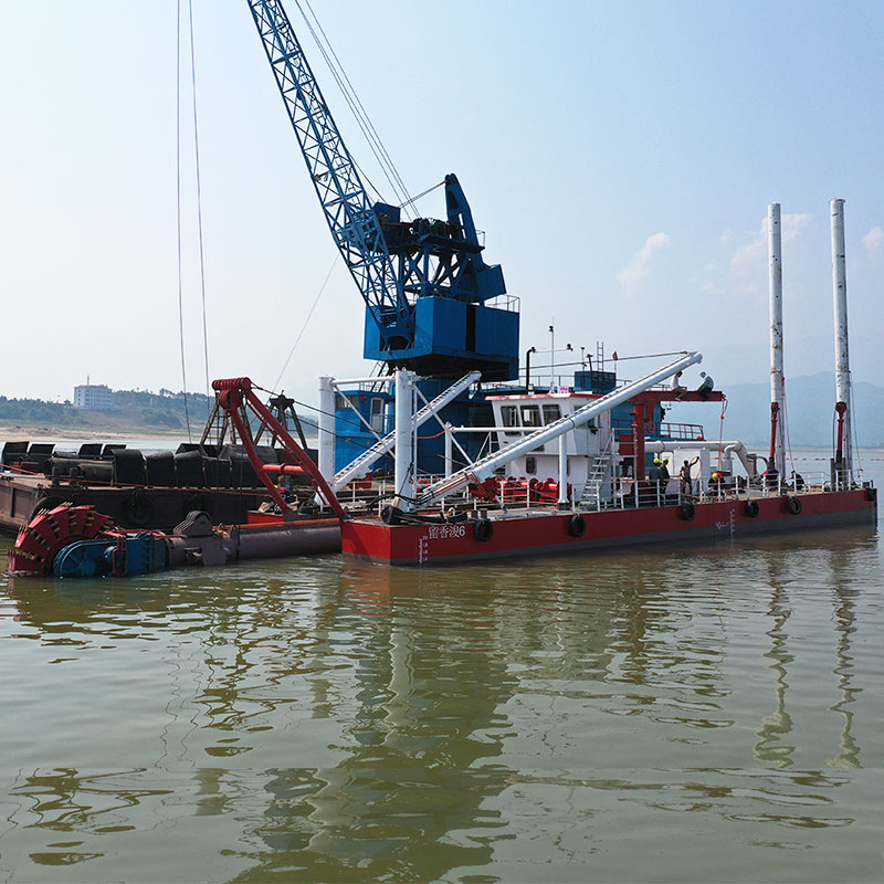 Draga de bombeamento de areia